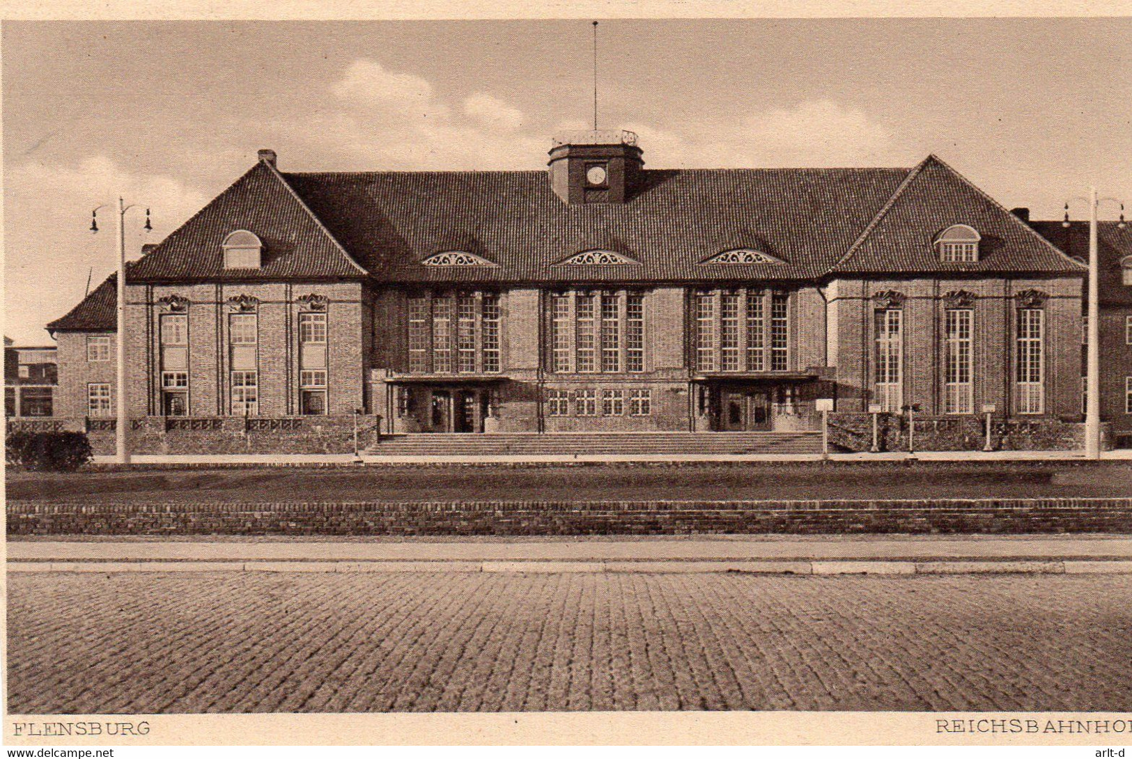 DC5429 - Ak Flensburg Reichsbahnhof - Flensburg