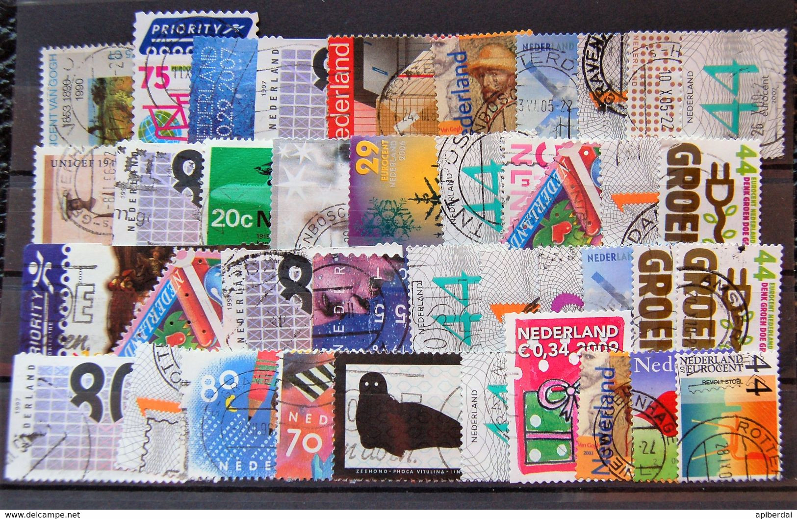 Nederland Pays Bas - Small Batch Of 40 Stamps Used VI - Sammlungen