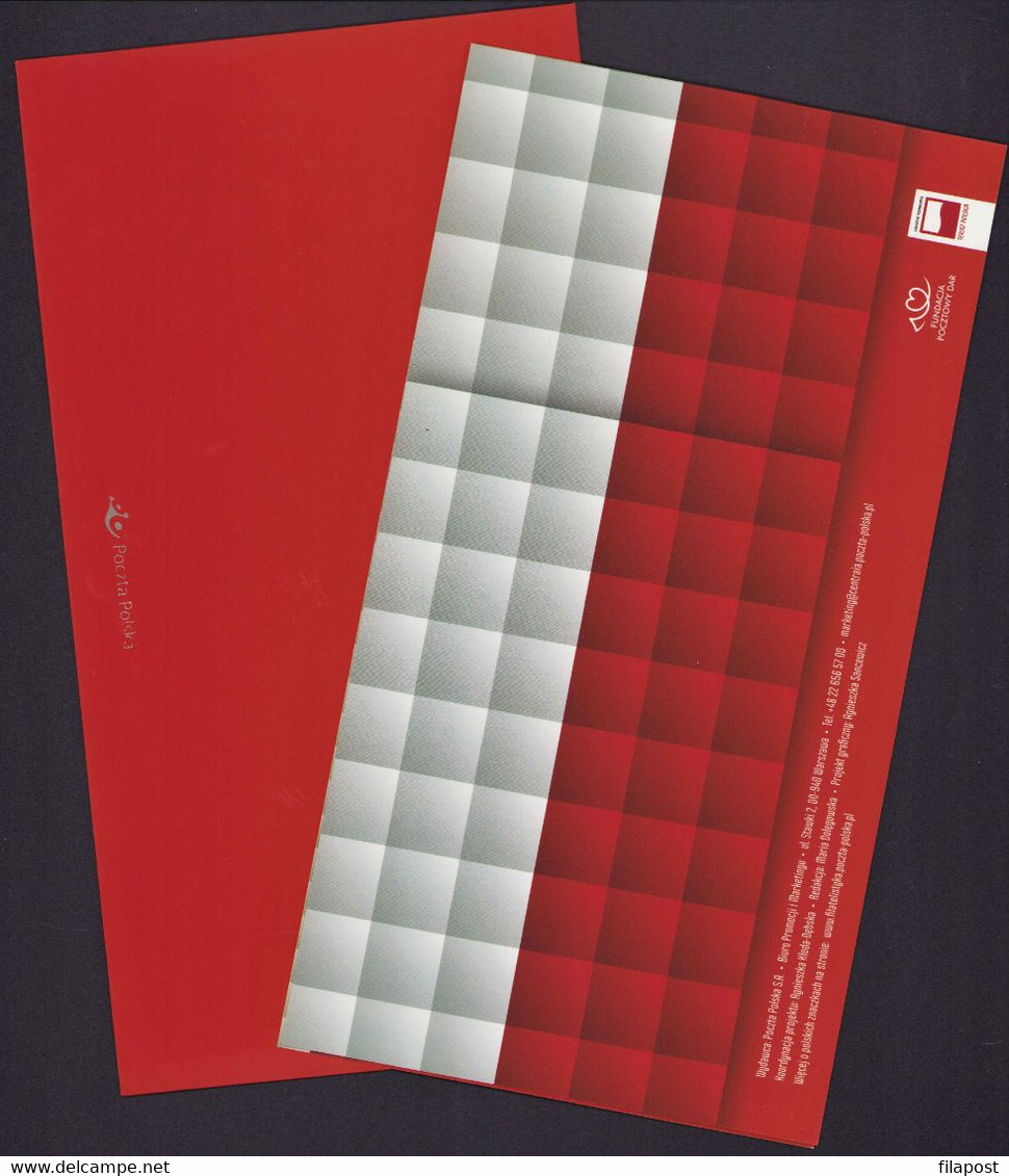 POLAND 2013, Booklet / Mi 4606 Flag Of The Republic Of Poland Day, National Symbols / FDC + Stamp MNH ** FV - Postzegelboekjes
