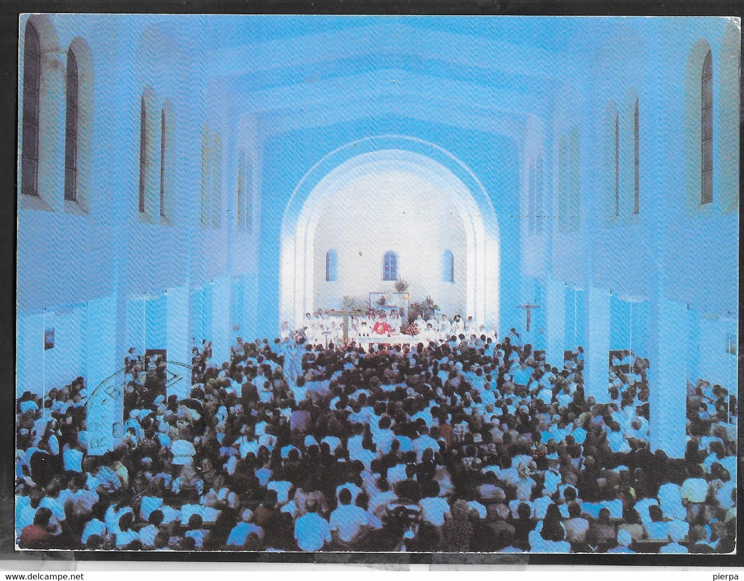 MEDUGORJE - LA MESSA - VIAGGIATA 1989 - Lugares Santos