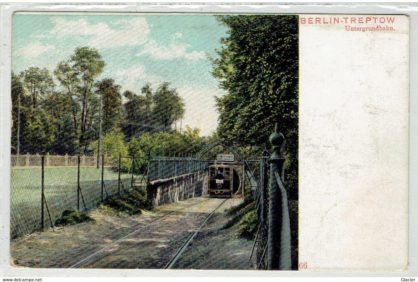 Berlin-Treptow - Untergrundbahn - Tram - Treptow
