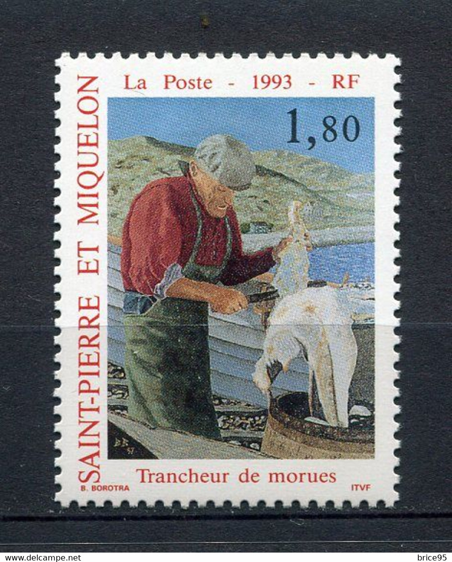 ⭐ Saint Pierre Et Miquelon - Année Complète - YT N° 572 à 591 ** - Manque 590 - Neuf Sans Charnière - 1993 ⭐ - Années Complètes