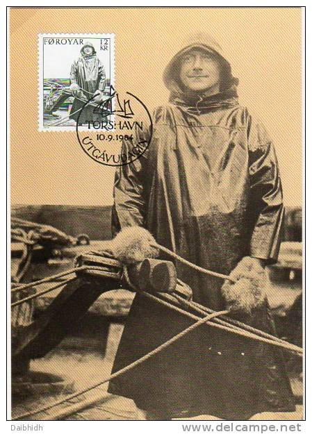 FAEROE IS.  1984 Sea Fishing On 3 Maximum Cards.  Michel 103-05 - Faroe Islands