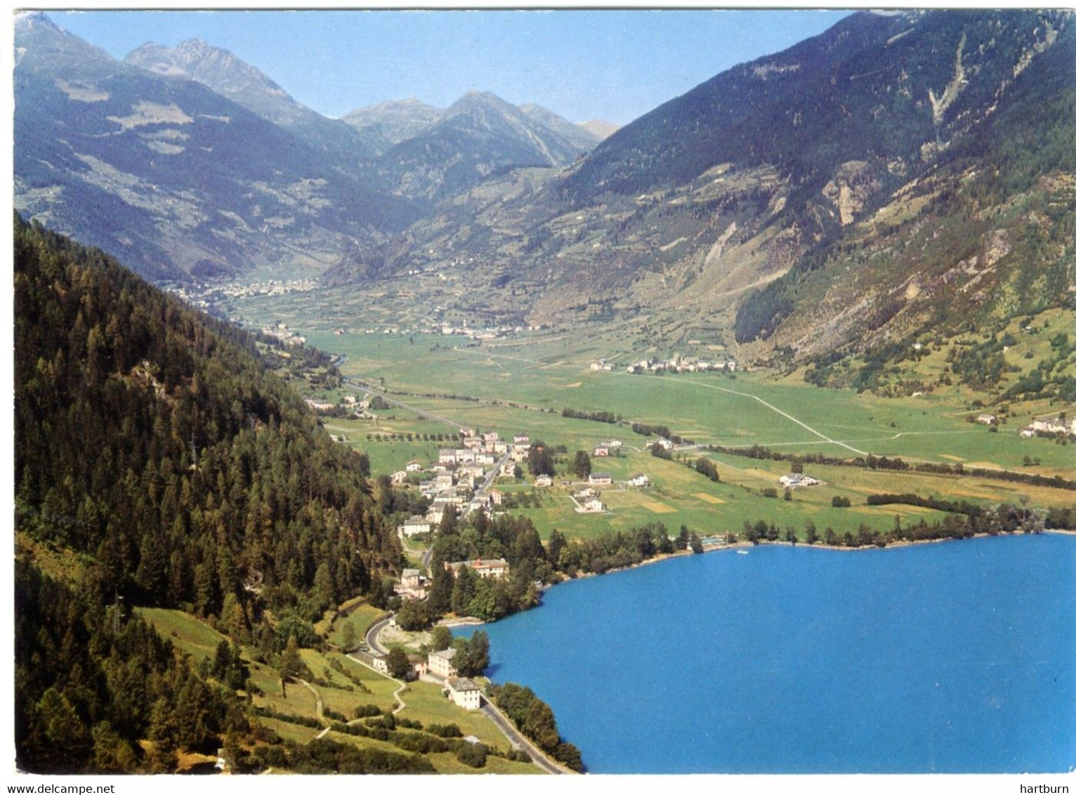 Le Prese, Lago Di Poschiavo, Graubünden - Zwitserland, Swisse, Schweiz - Poschiavo