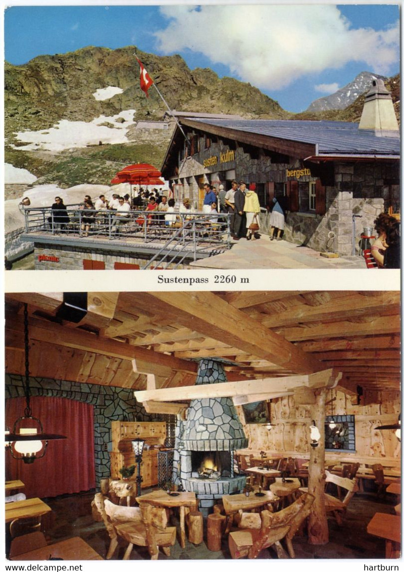 Sustenpass, Susten Kulm, Wassen,  Uri - Zwitserland, Swisse, Schweiz - Wassen