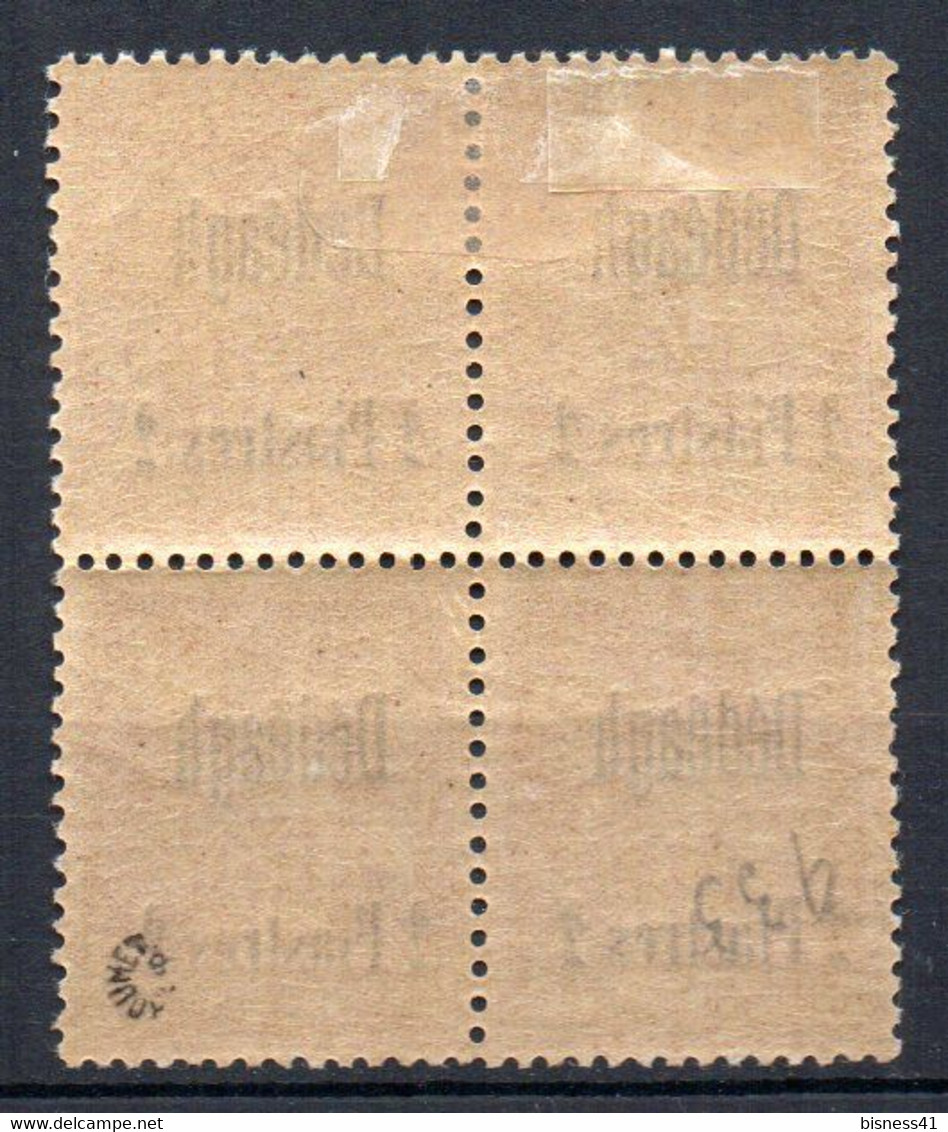 Col40  Dédéagh  N° 7 Bloc De 4 Neuf XX MNH & X MH Signé Cote 500,00€ - Unused Stamps