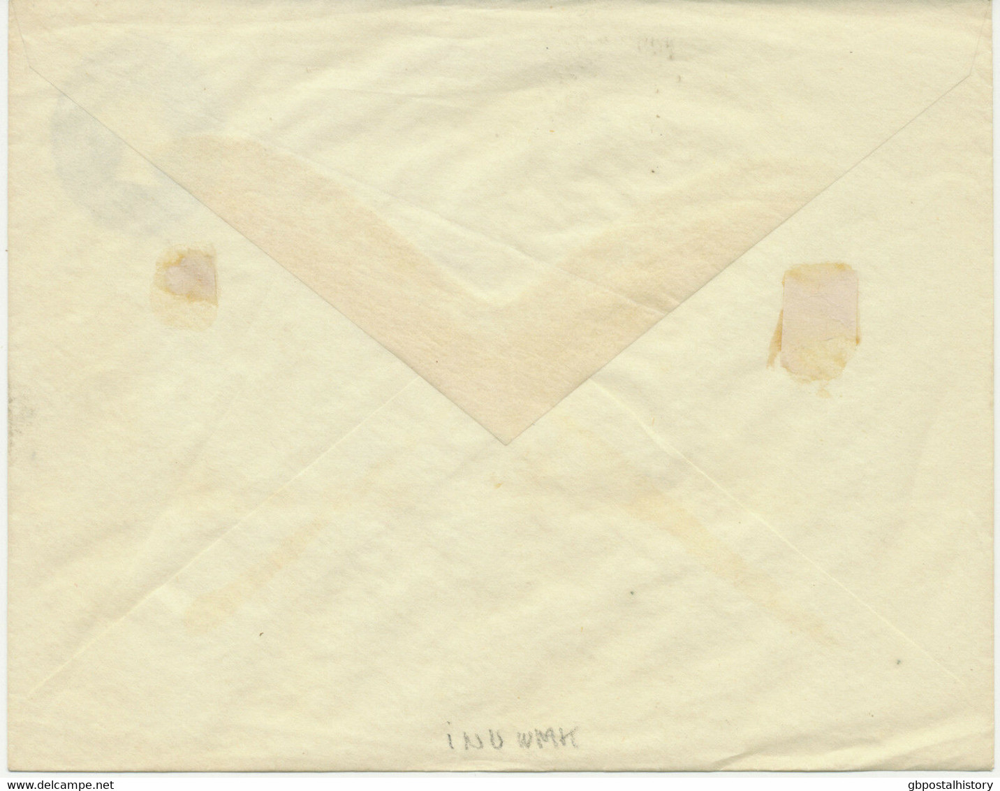 GB 1892 QV 2 ½ D Postal Stationery Envelope Size L VARIETY/ERROR: INVERTED WMK - Errors, Freaks & Oddities (EFOs