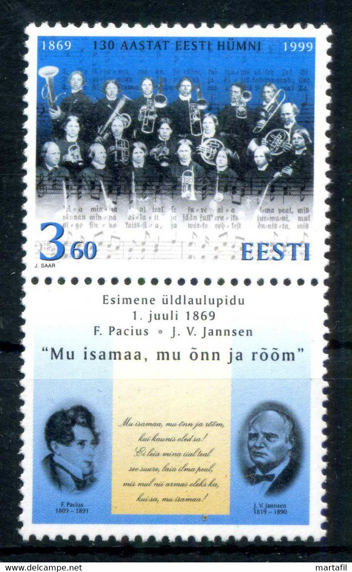 1999 ESTONIA SET MNH ** 361 - Estonia