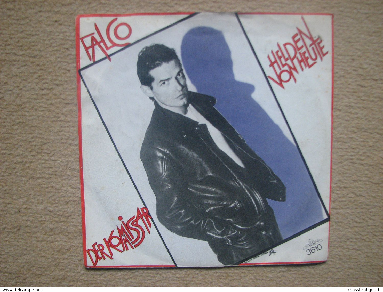 FALCO . DER KOMMISSAR / HELDEN VON HEUTE (45T) (G.G RECORDS) (1982) - Other - German Music