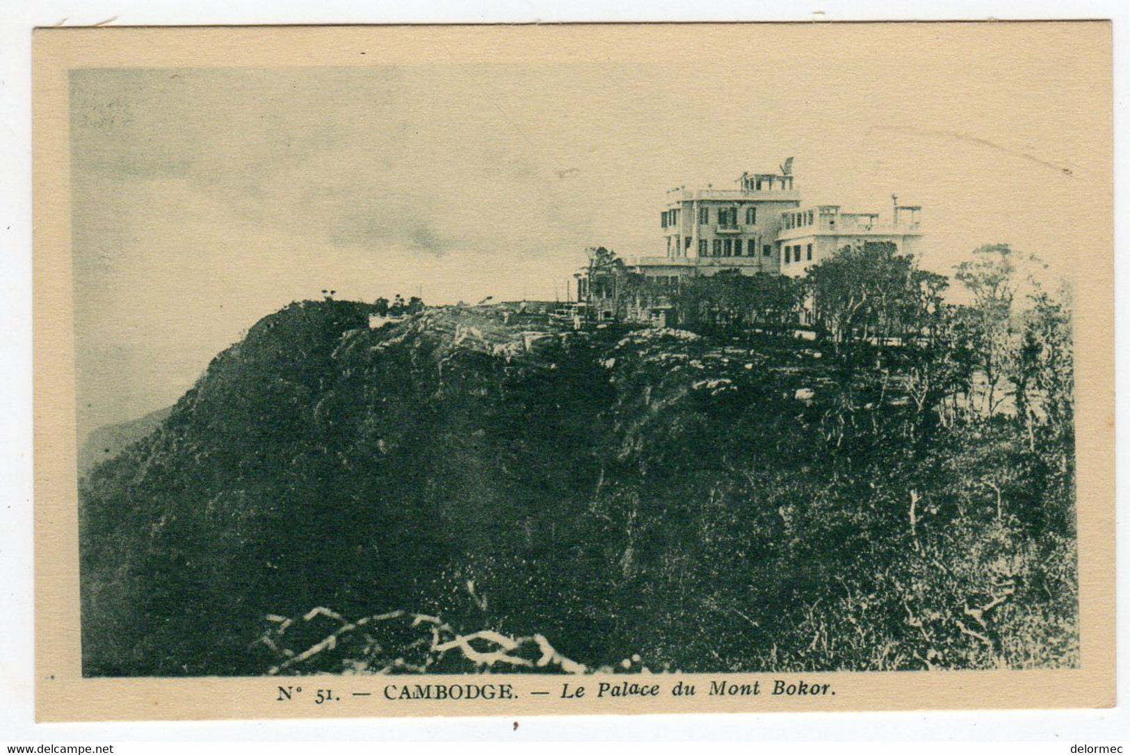 CPSM Cambodge Asie Le Palace Du Mont Bokor éditeur Planté  Phnom Penh N°51 - Cambodge