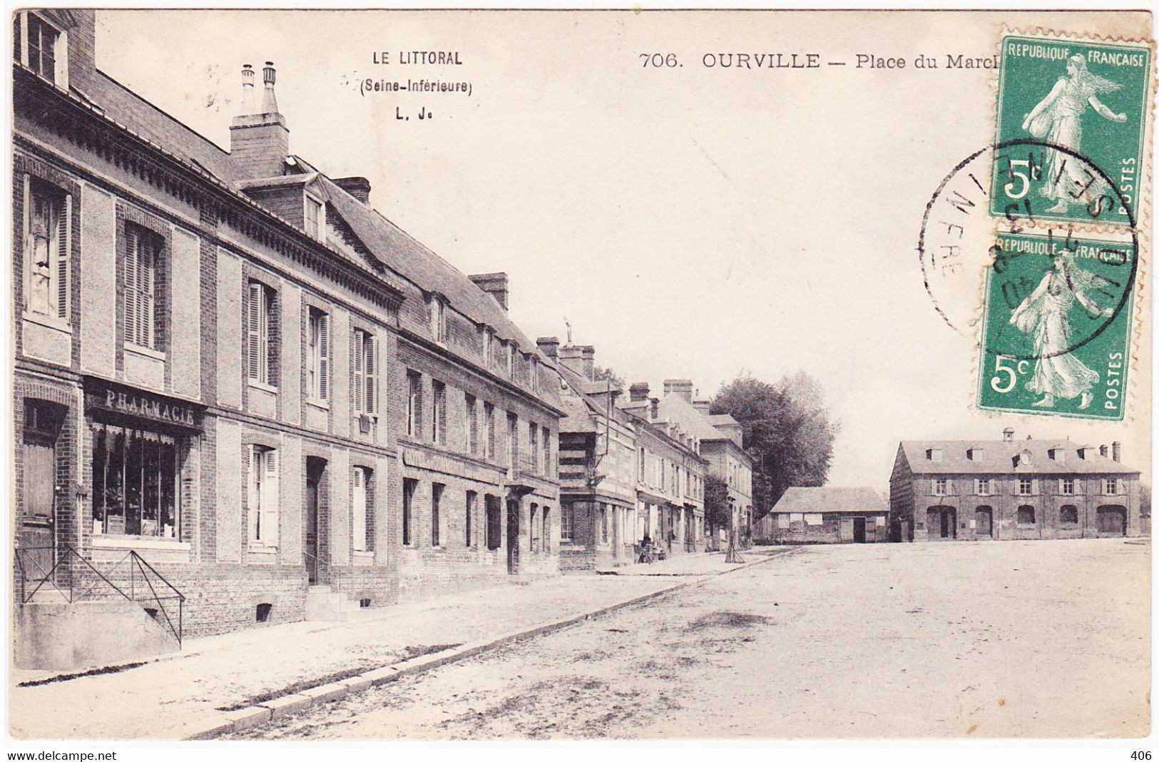 Place Du Marché - Ourville En Caux