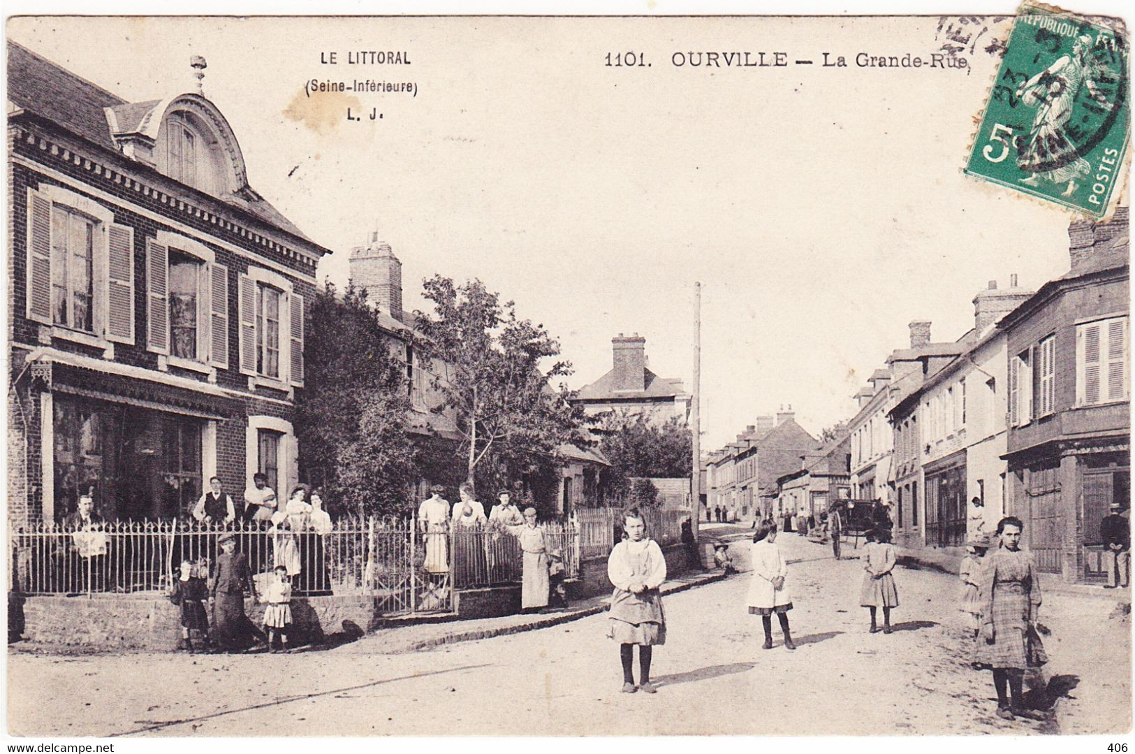 La Grande Rue - Ourville En Caux