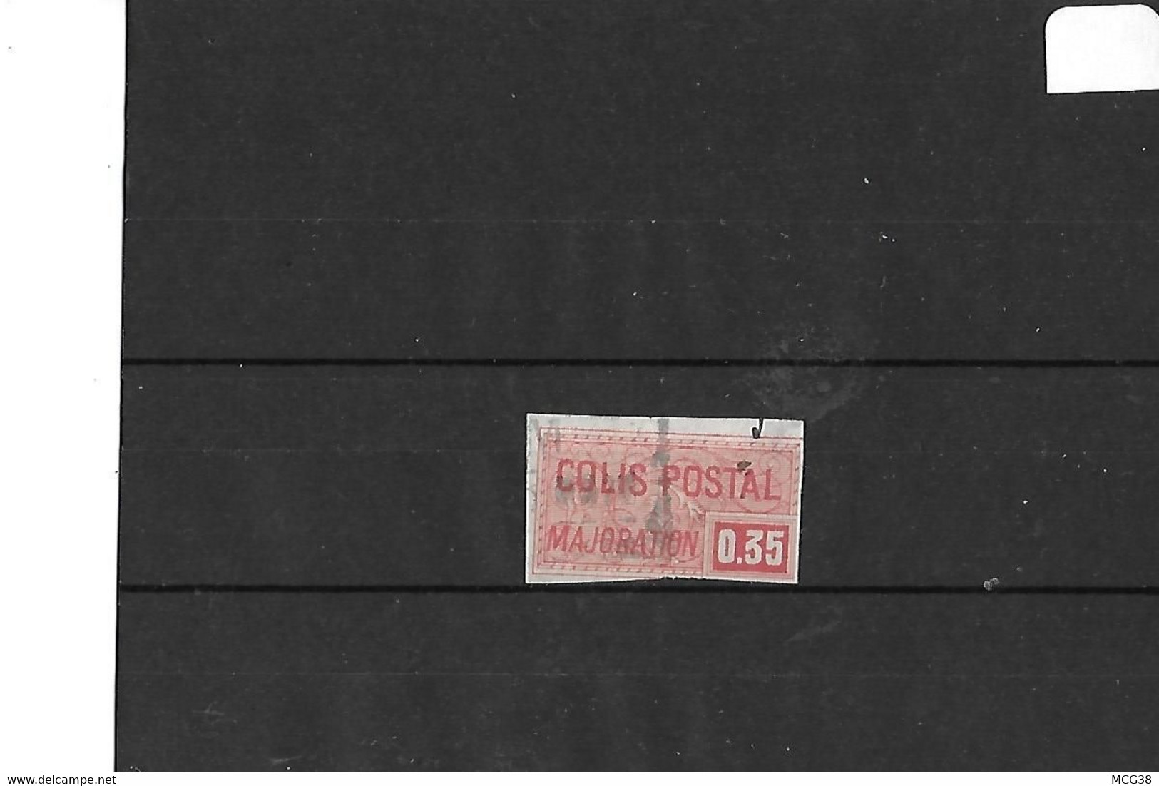 FRANCE  -  TIMBRES  OBLITERES  COLIS  POSTAUX  -  N°  25  (  NON  DENTELE  ) - Usati