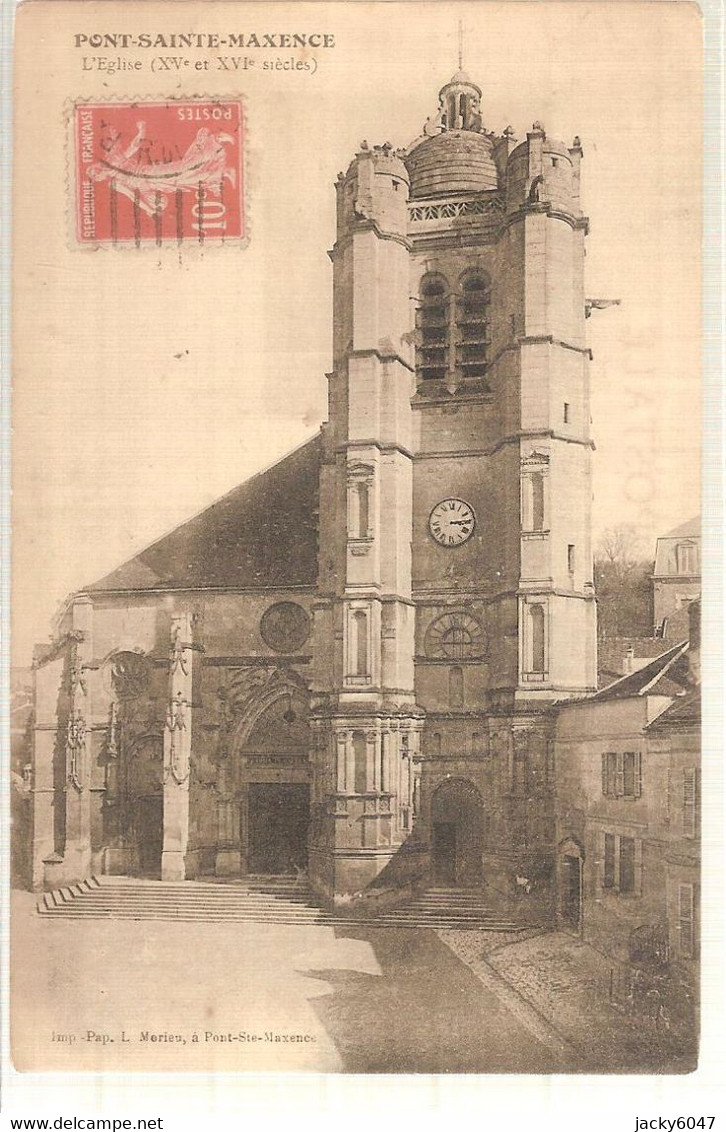 60 - Pont-Sainte-maxence  (oise) - L'Eglise - Raray