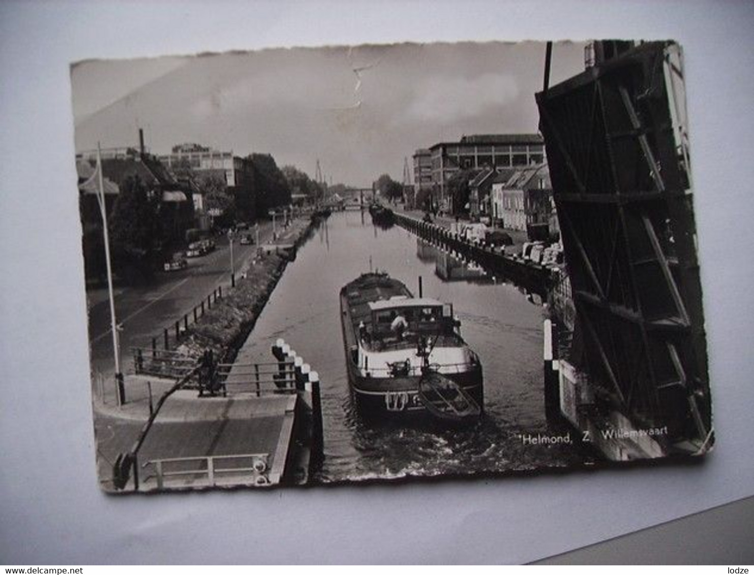 Nederland Holland Pays Bas Helmond Brug En Boot Willemsvaart - Helmond