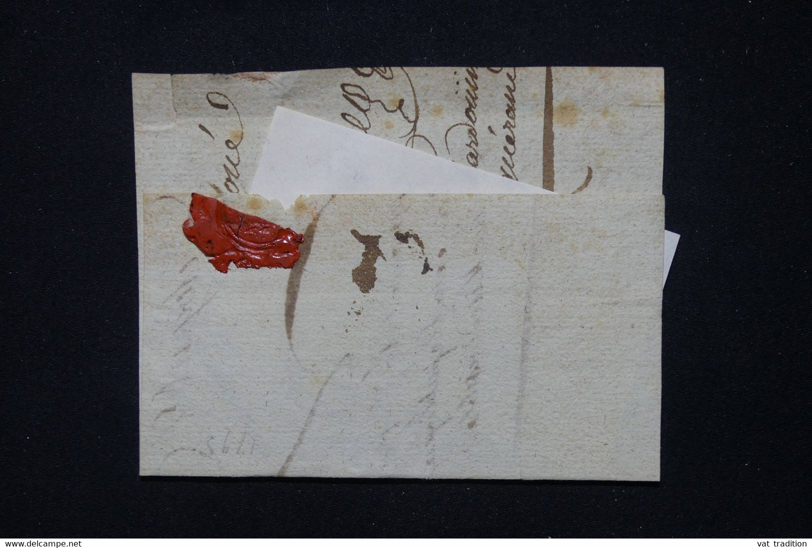 FRANCE - Marque Postale De Guerande Sur Lettre Cachetée Pour La Roche Guyon En 1793  - L 91162 - 1701-1800: Precursores XVIII