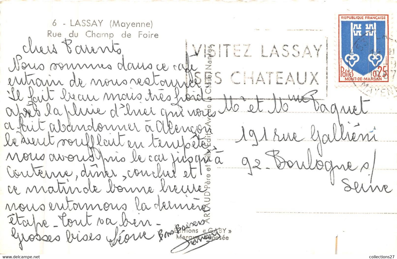 53-LASSAY- RUE DU CHAMP DE FOIRE - Lassay Les Chateaux