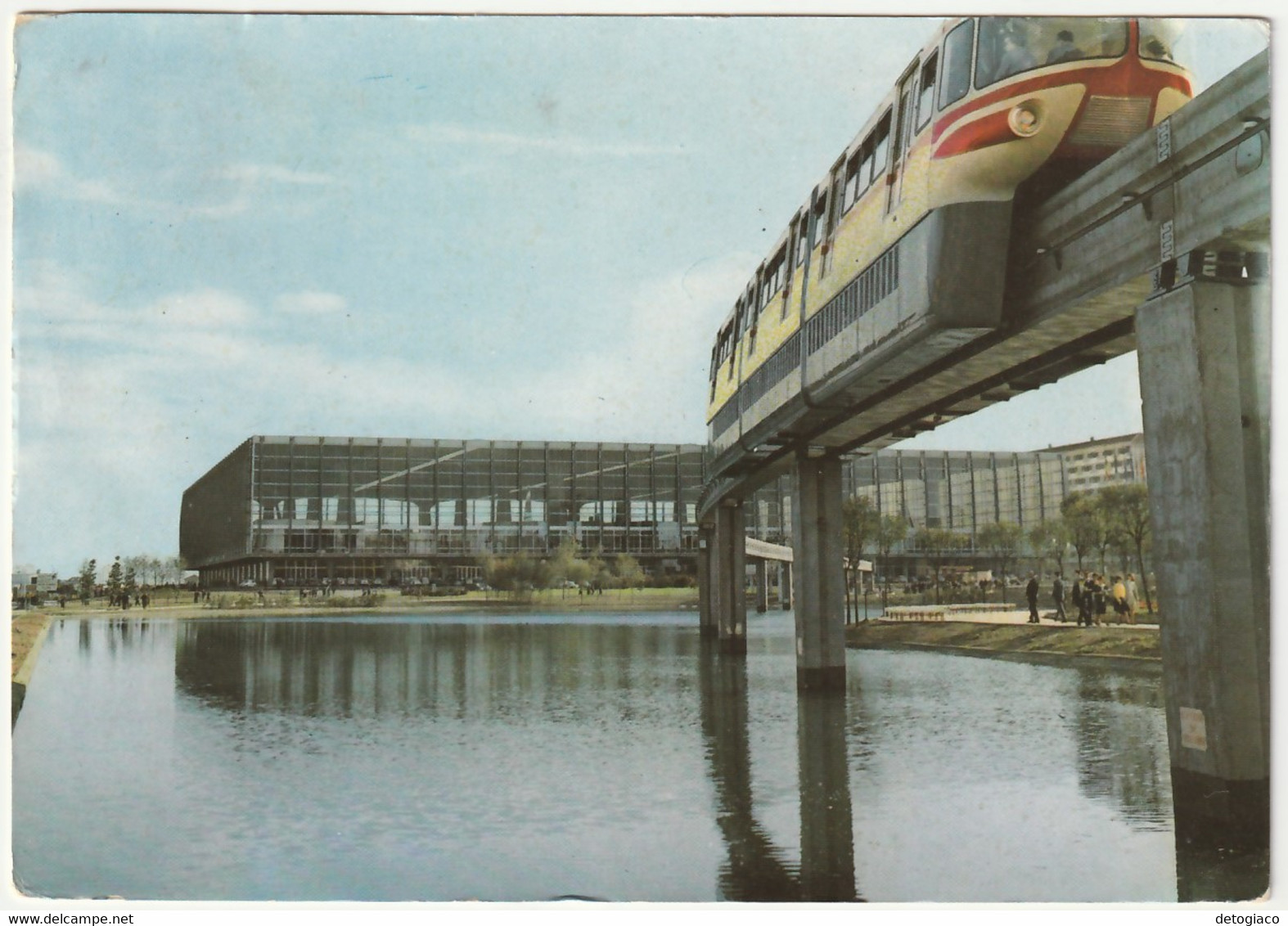 TORINO - PALAZZO DEL LAVORO E MONOROTAIA - VIAGG. 1961 -56626- - Trasporti