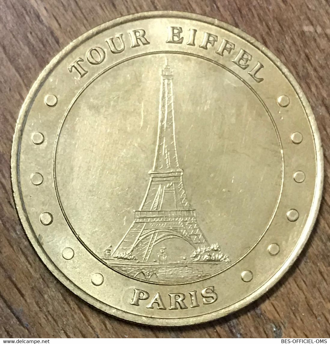 75015 PARIS TOUR EIFFEL MDP 2000 MÉDAILLE SOUVENIR MONNAIE DE PARIS JETON TOURISTIQUE MEDALS COINS TOKENS - 2000