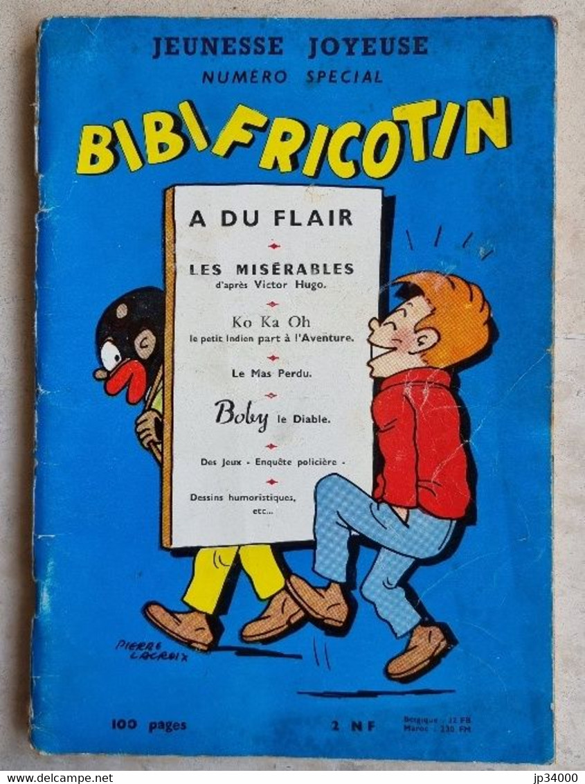 JEUNESSE JOYEUSE Numéro Spécial  BIBI FRICOTIN A DU FLAIR  - EO 1960 - Bibi Fricotin