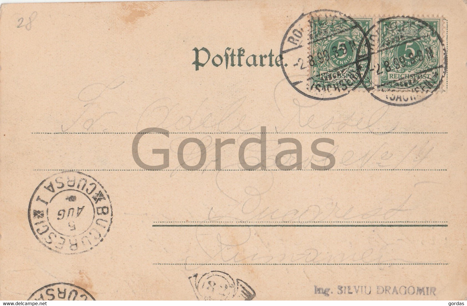 Germany - Rochlitz In Sachsen - Koniglich Lehrerseminar 1899 - Rochlitz