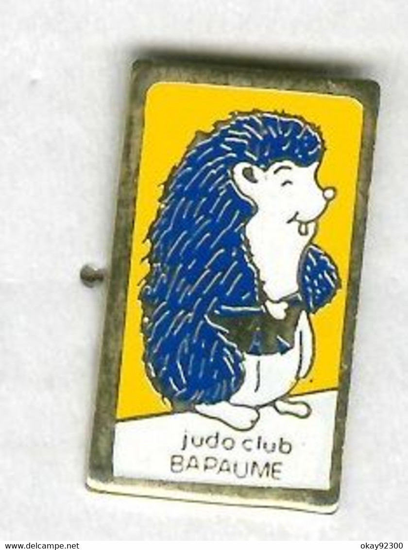 Pin's Judo Bapaume Hérisson Hedgehog - Judo