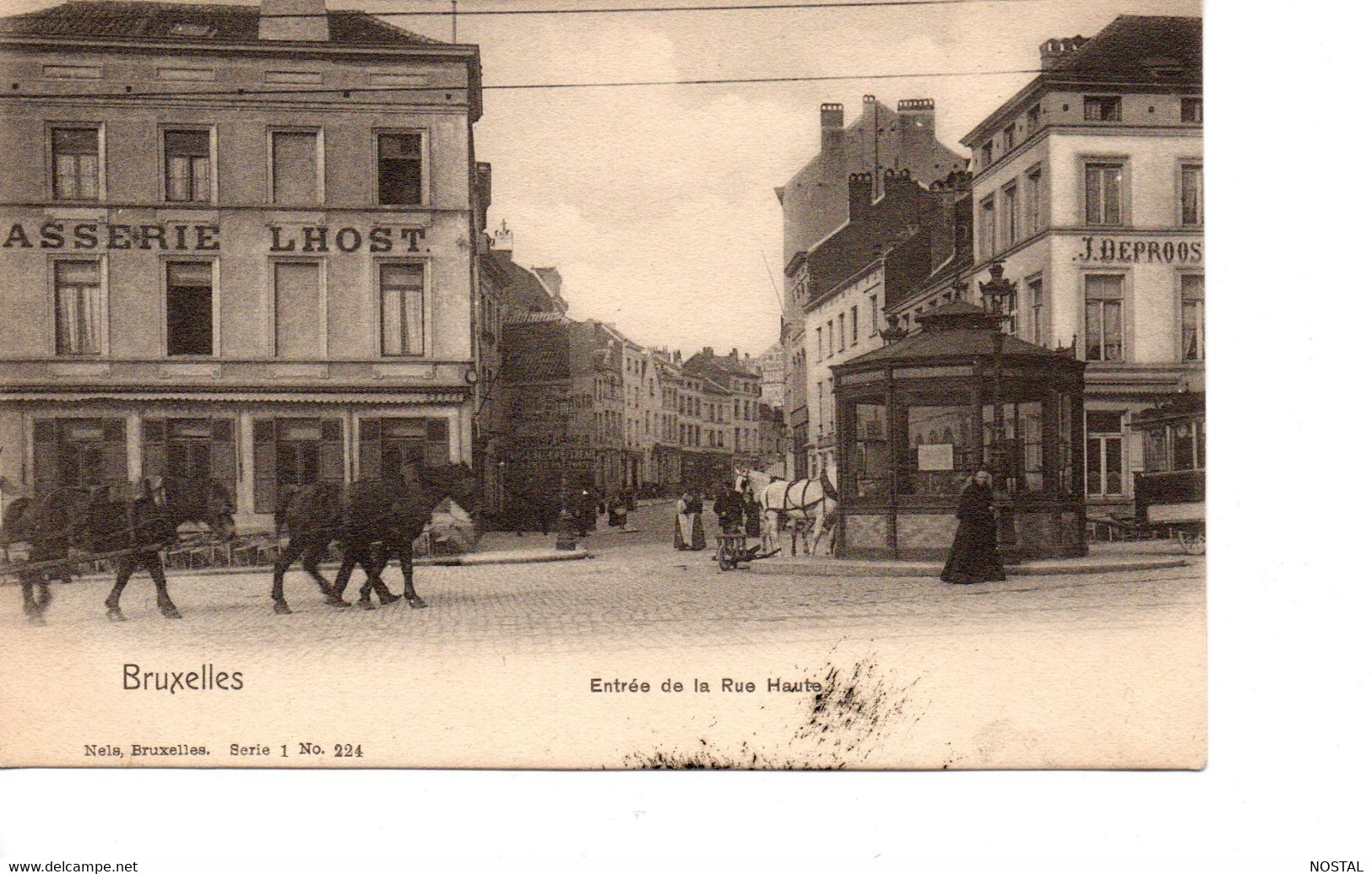 Bruxelles: Entrée De La Rue Haute  Nels 1, 224 - Brüssel (Stadt)