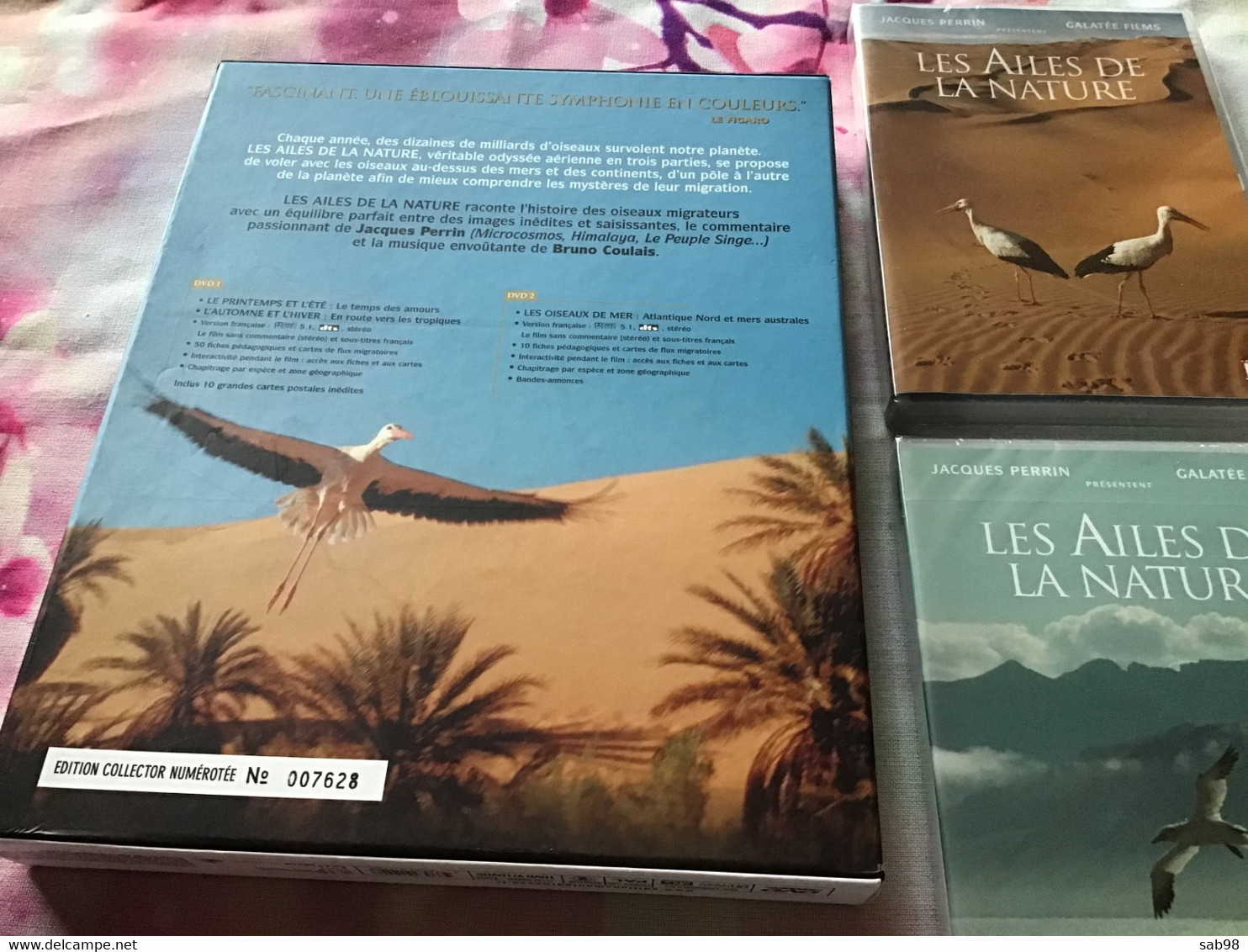 Ornithologie Oiseaux 2 DVD Et 10 Photos Coffret Collector Et Numéroté Les Ailes De La Nature - Documentary
