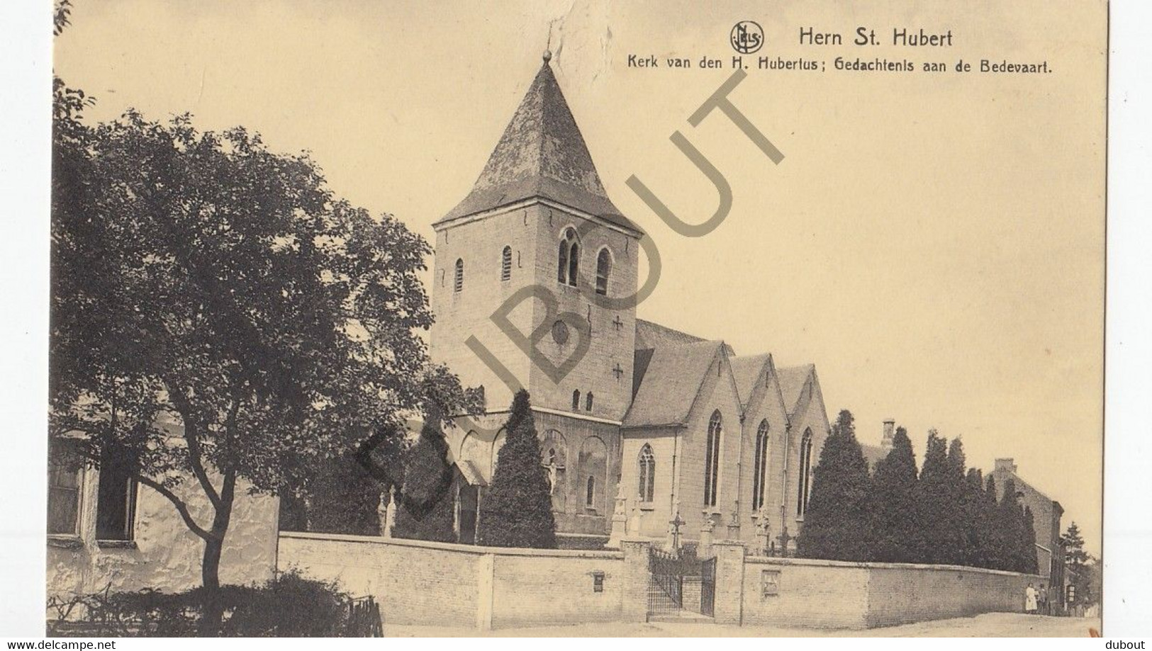 Sint-Huibrechts-Hern - Hern St Hubert - Kerk Van Den H. Hubertus - Bedevaart   (C584) - Hoeselt