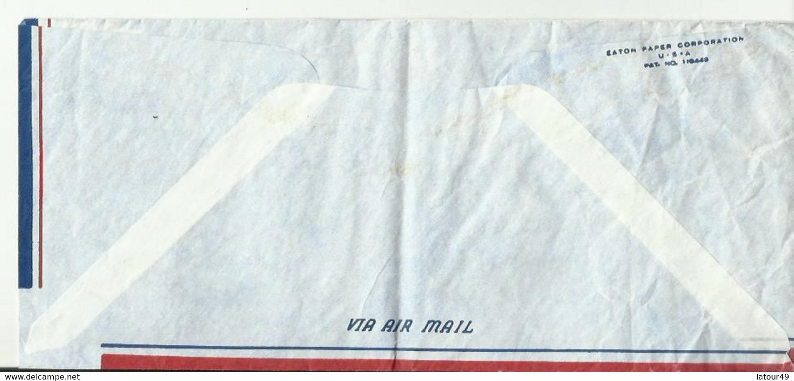 Enveloppe  Via Air Mail  Correo  Aero 1964 - Andere & Zonder Classificatie