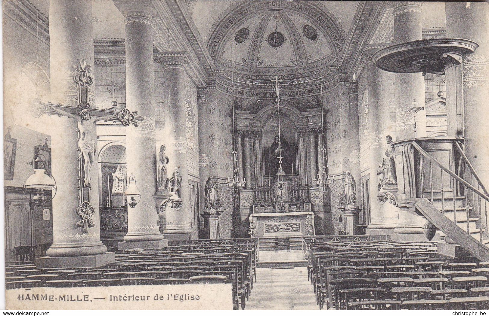 Hamme Mille, Interieur De L'Eglise (pk78419) - Beauvechain