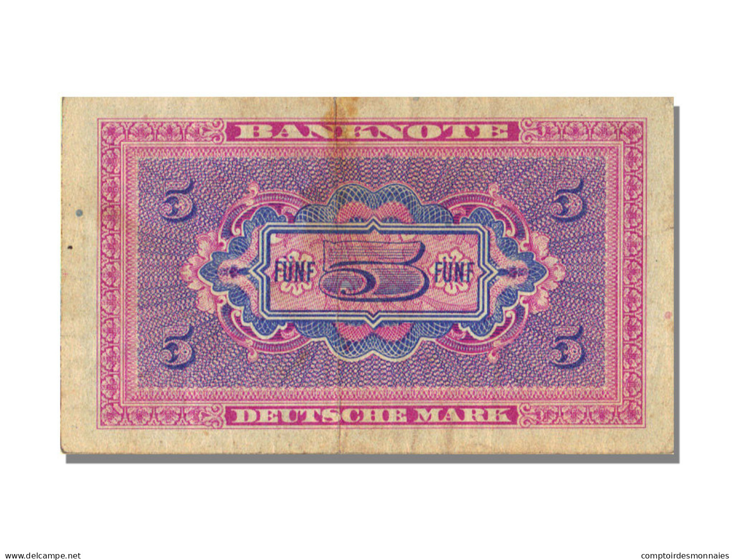 Billet, République Fédérale Allemande, 5 Deutsche Mark, 1948, TTB+ - 5 Deutsche Mark