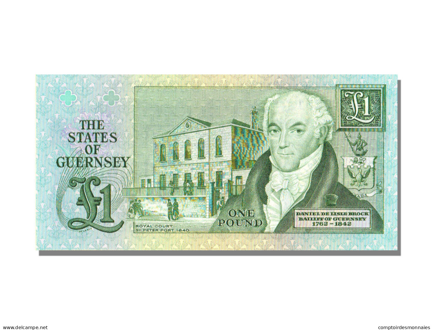 Billet, Guernsey, 1 Pound, NEUF - Guernsey