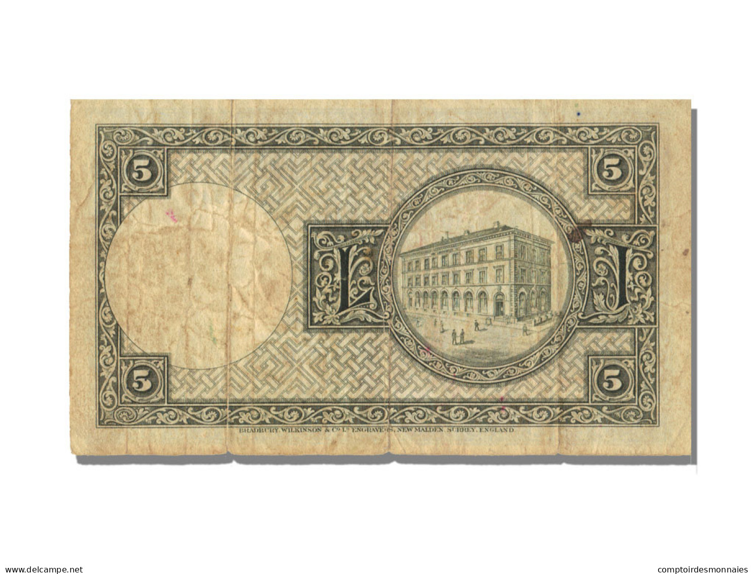 Billet, Iceland, 5 Kronur, 1928, 1928-04-15, TTB+ - Iceland