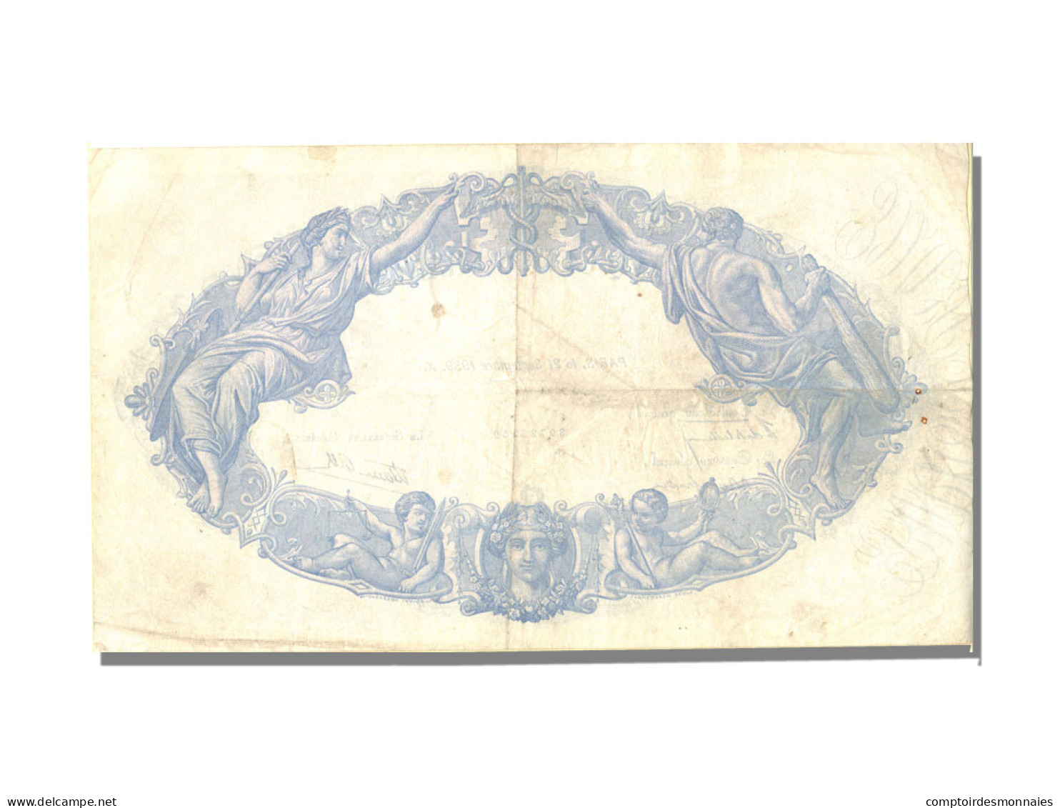 Billet, France, 500 Francs, 500 F 1888-1940 ''Bleu Et Rose'', 1939, 1939-09-21 - 500 F 1888-1940 ''Bleu Et Rose''