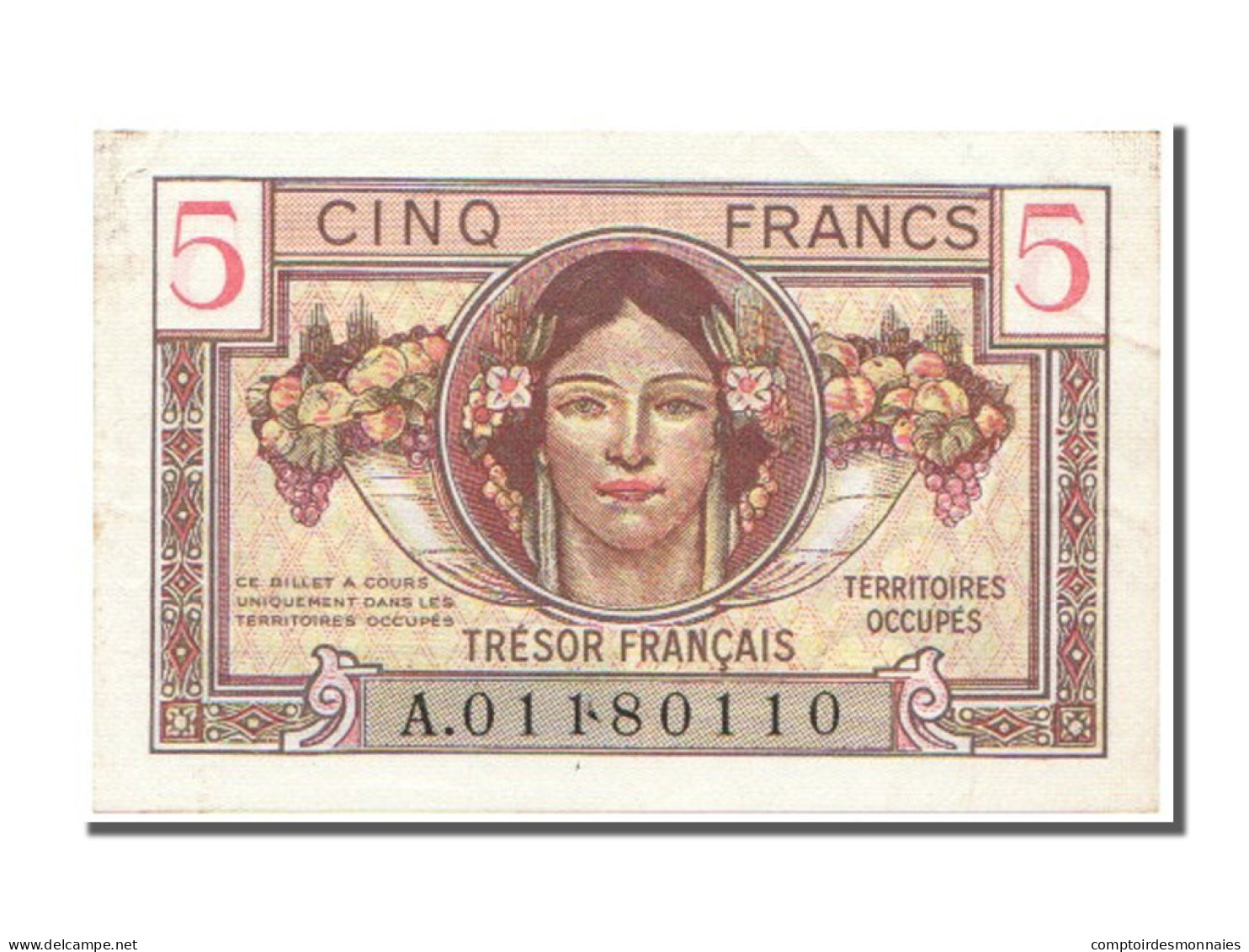 Billet, France, 10 Francs, 1947 French Treasury, 1947, SPL, Fayette:29.1, KM:M7a - 1947 Staatskasse Frankreich