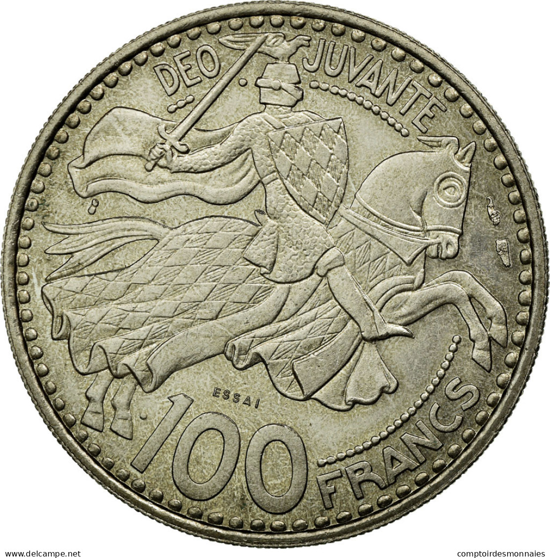 Monnaie, Monaco, 100 Francs, 1950, SUP, Copper-nickel, Gadoury:142 - 1949-1956 Franchi Antichi