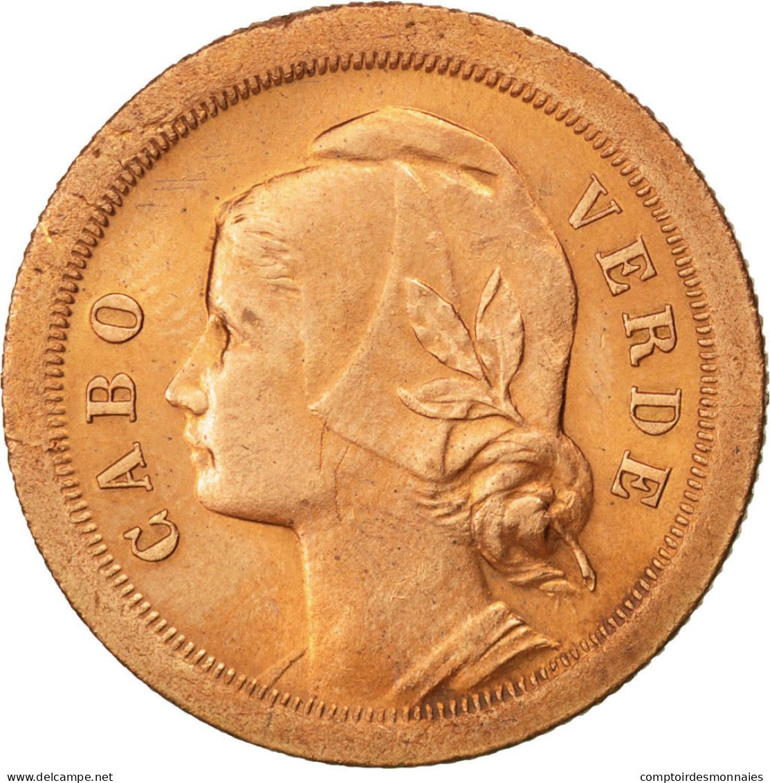 Monnaie, Cape Verde, 20 Centavos, 1930, SPL, Bronze, KM:3 - Kaapverdische Eilanden