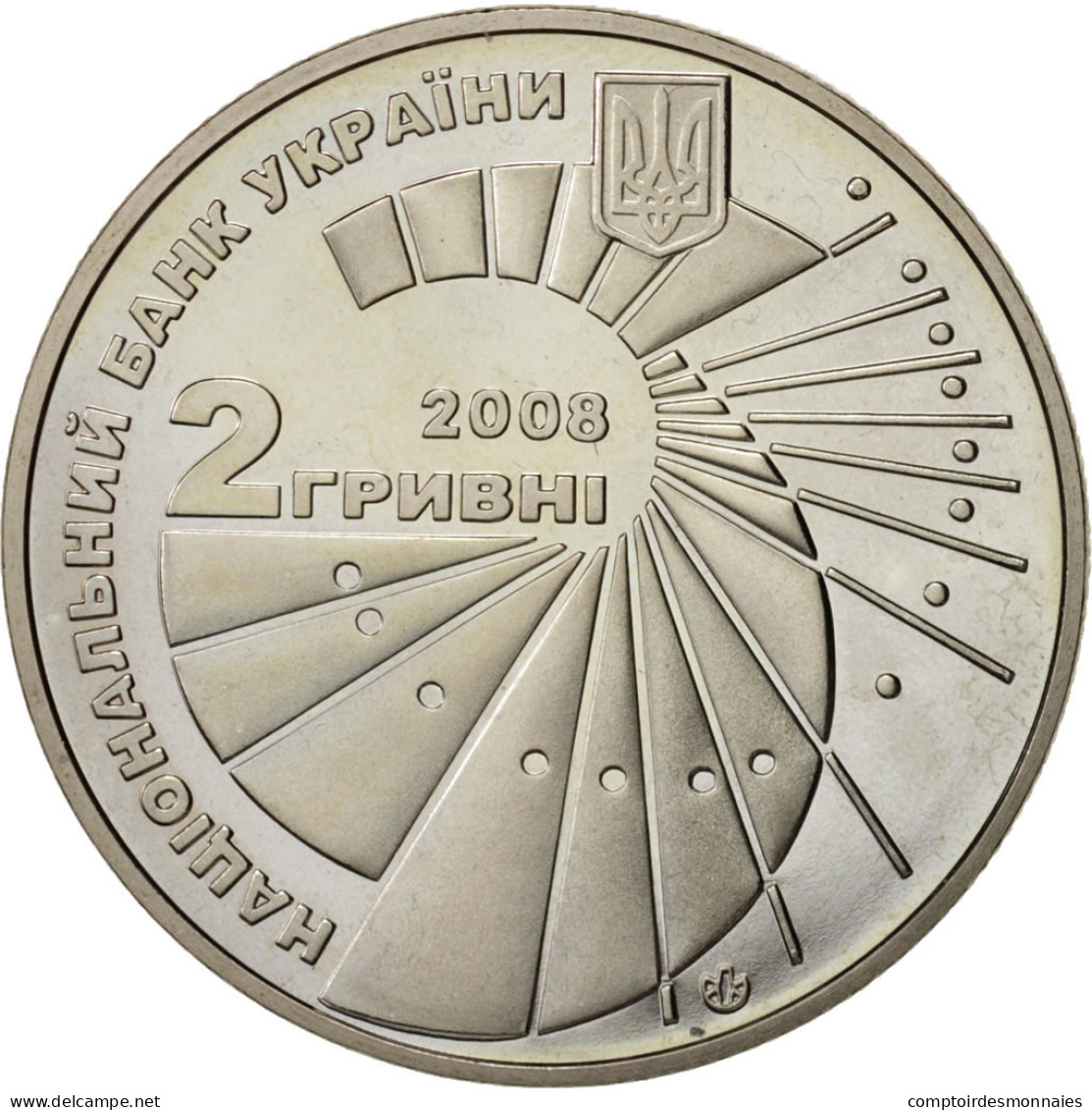 Monnaie, Ukraine, 2 Hryvni, 2008, Kyiv, SPL, Copper-Nickel-Zinc, KM:481 - Ukraine