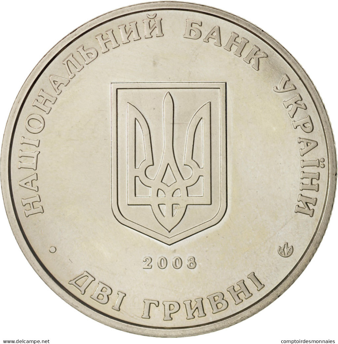 Monnaie, Ukraine, 2 Hryvni, 2008, Kyiv, SPL, Copper-Nickel-Zinc, KM:477 - Oekraïne