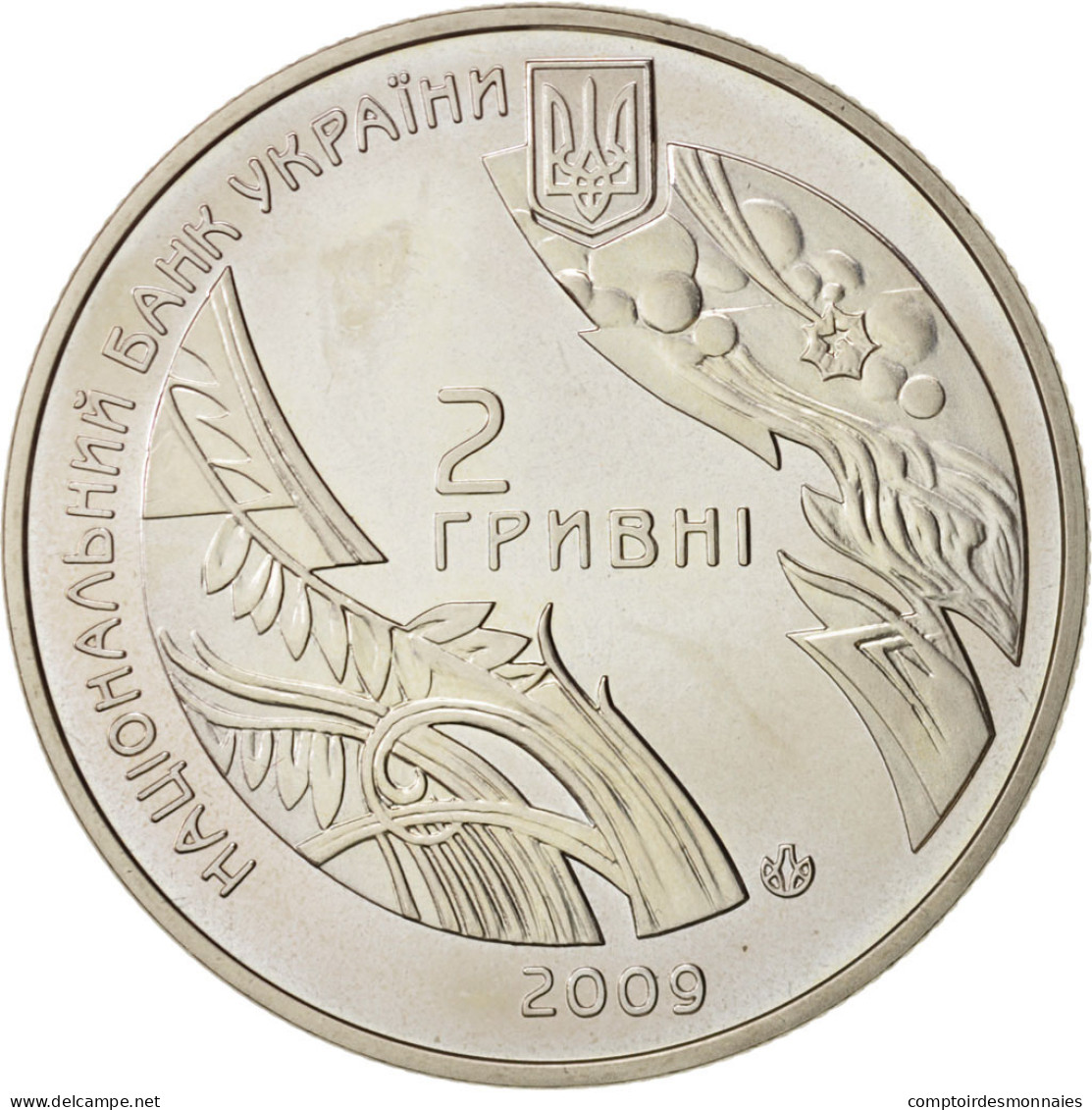 Monnaie, Ukraine, 2 Hryvni, 2009, Kyiv, SPL, Copper-Nickel-Zinc, KM:541 - Oekraïne