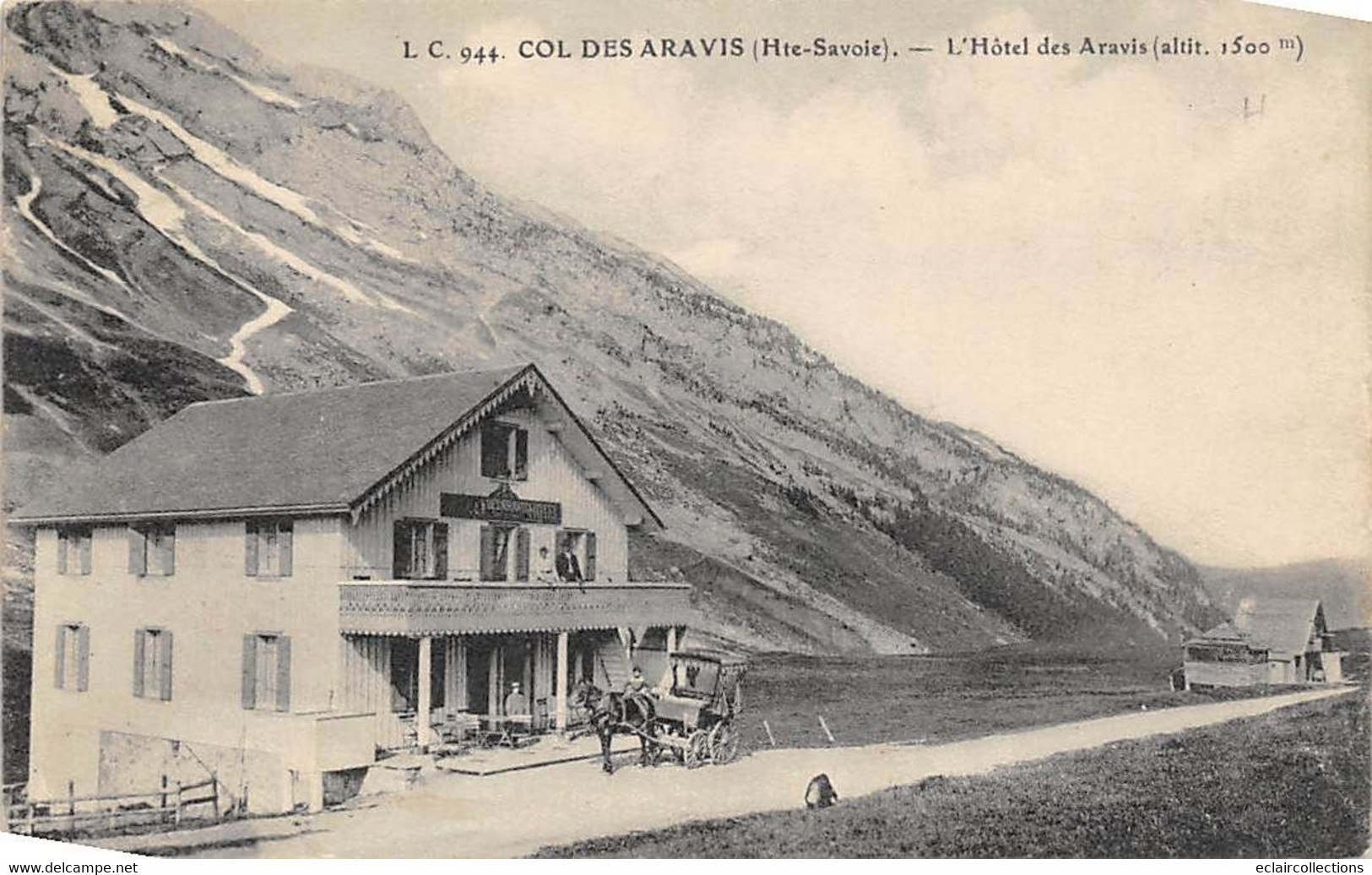 Col Des Aravis        74           Hôtel Des Aravis     L. C. 944      (voir Scan) - Sonstige & Ohne Zuordnung