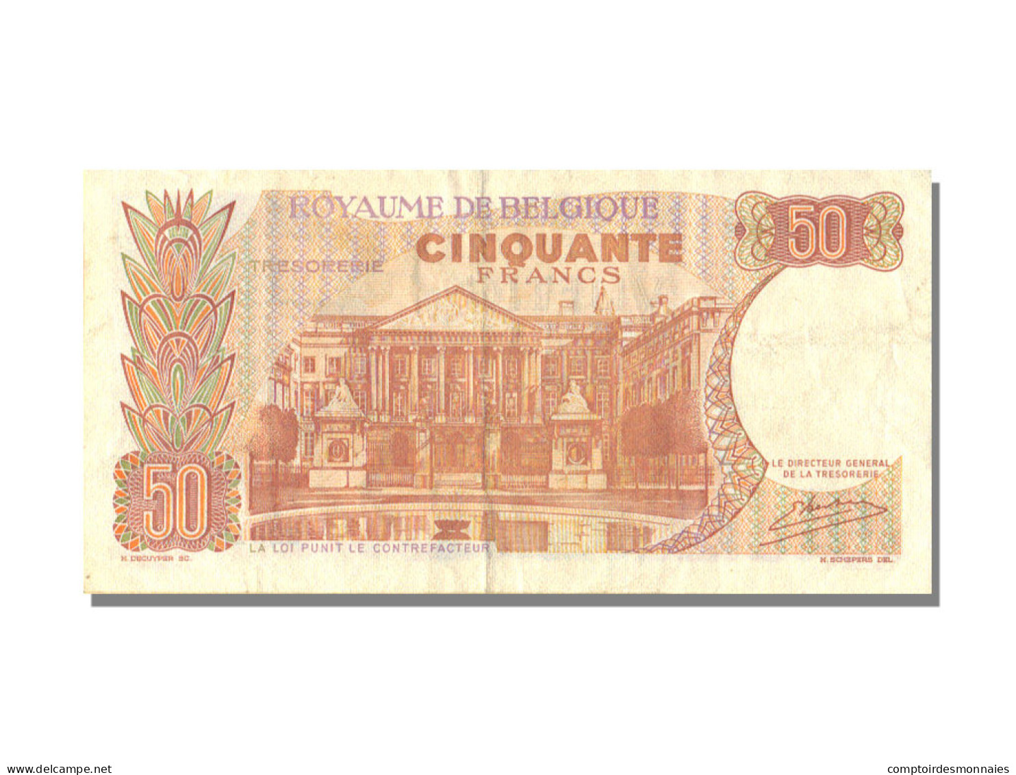 Billet, Belgique, 50 Francs, 1966, 1966-05-16, KM:139, SUP - 50 Francos