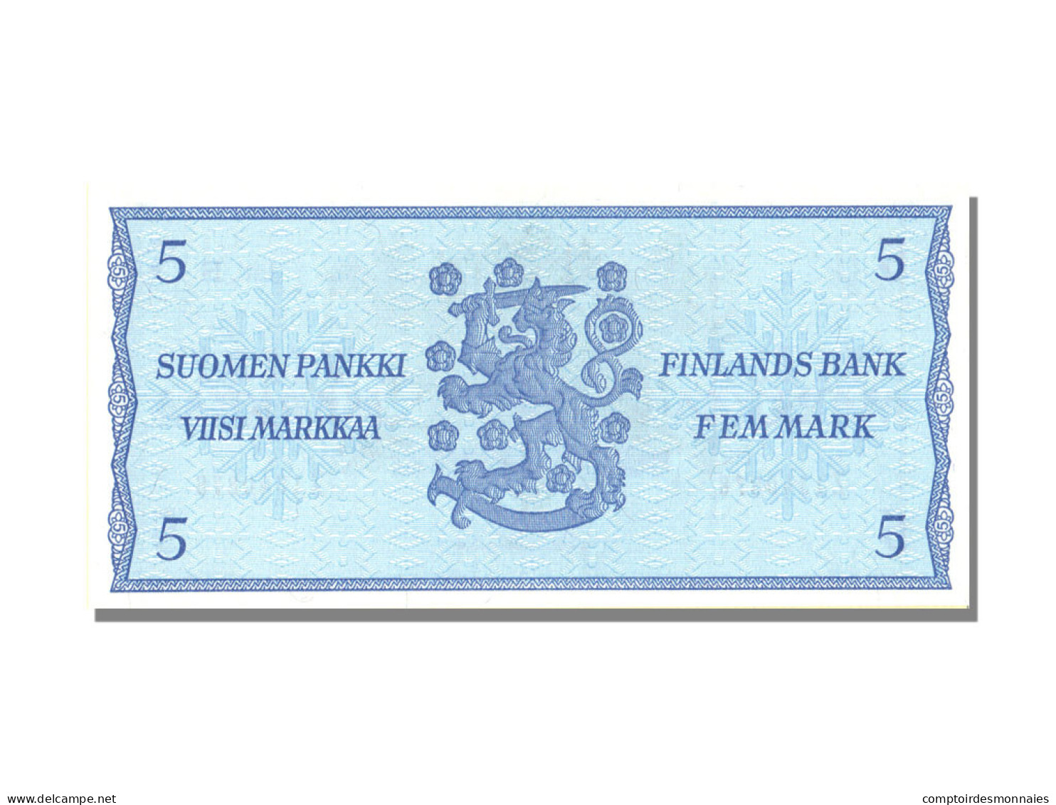 Billet, Finlande, 5 Markkaa, 1963, KM:99a, NEUF - Finland