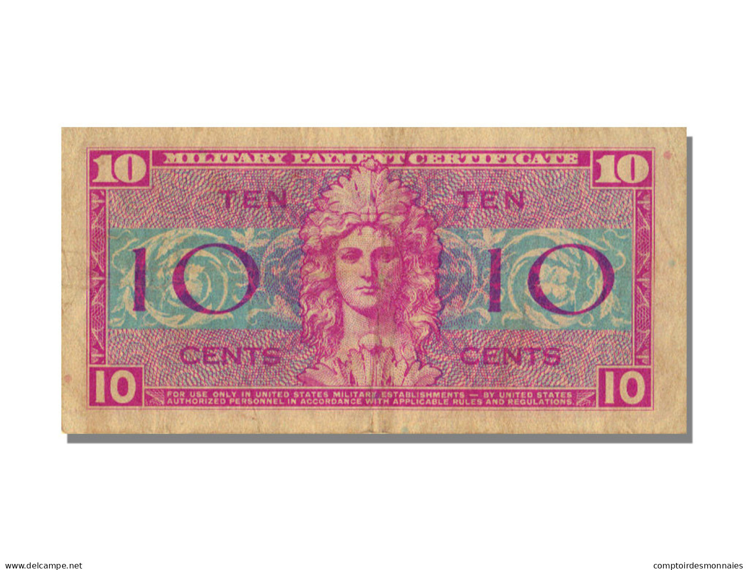 Billet, États-Unis, 10 Cents, KM:M30, TTB+ - 1954-1958 - Series 521