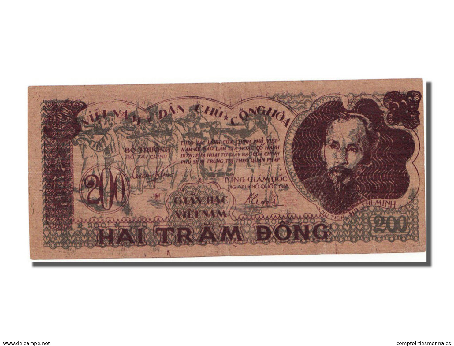 Billet, Viet Nam, 200 Dông, 1950, SUP - Viêt-Nam