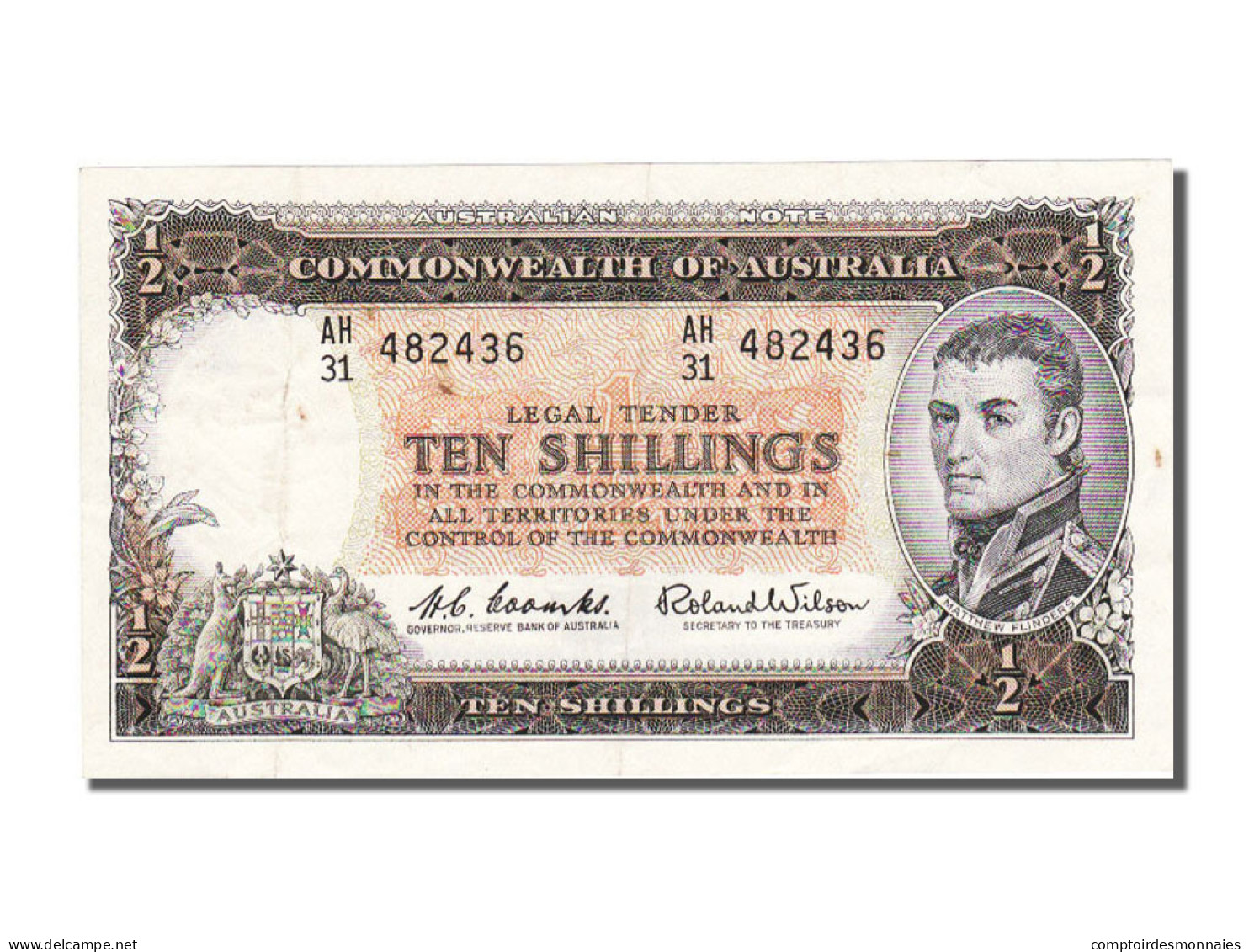 Billet, Australie, 10 Shillings, SUP - Autres & Non Classés