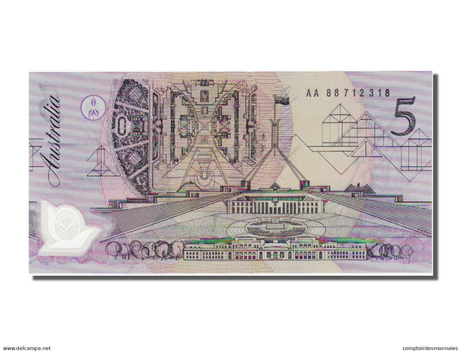 Billet, Australie, 5 Dollars, 1992, NEUF - Altri & Non Classificati