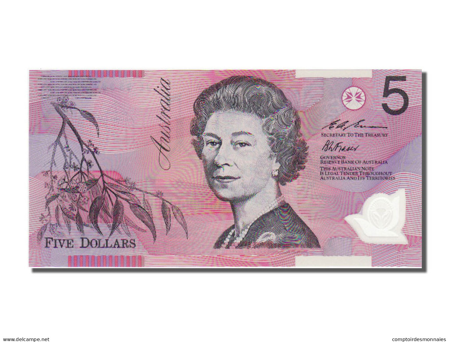 Billet, Australie, 5 Dollars, 1995, NEUF - Andere & Zonder Classificatie