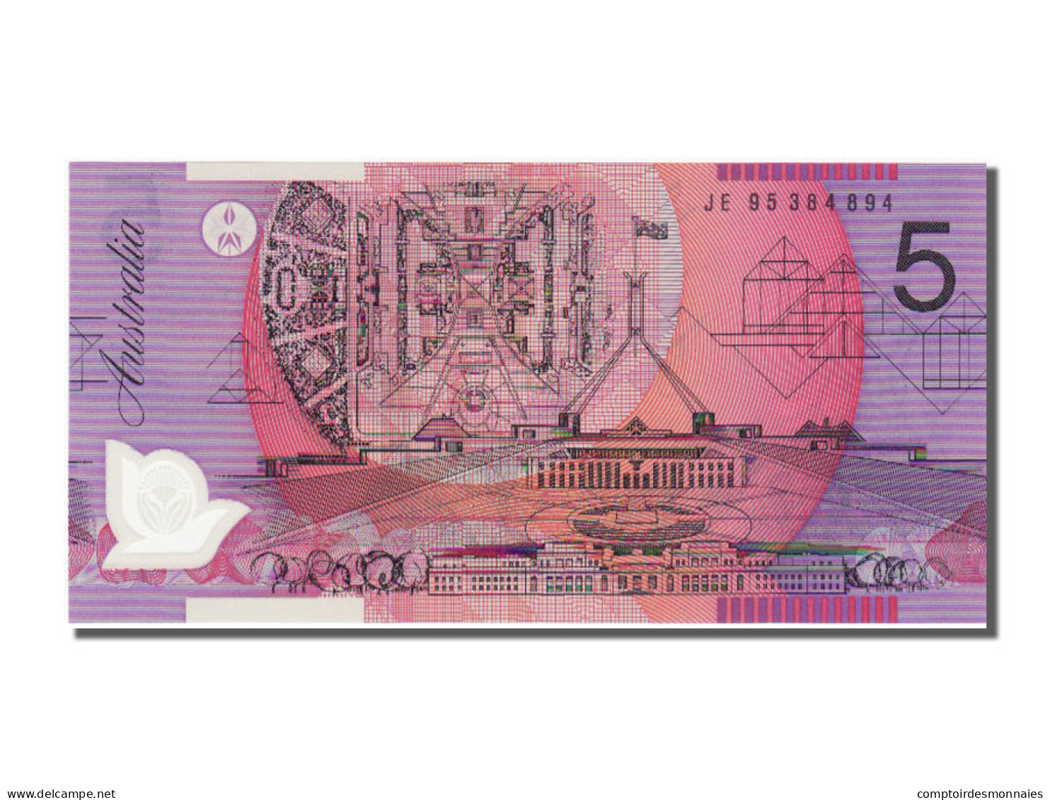 Billet, Australie, 5 Dollars, 1995, NEUF - Other & Unclassified